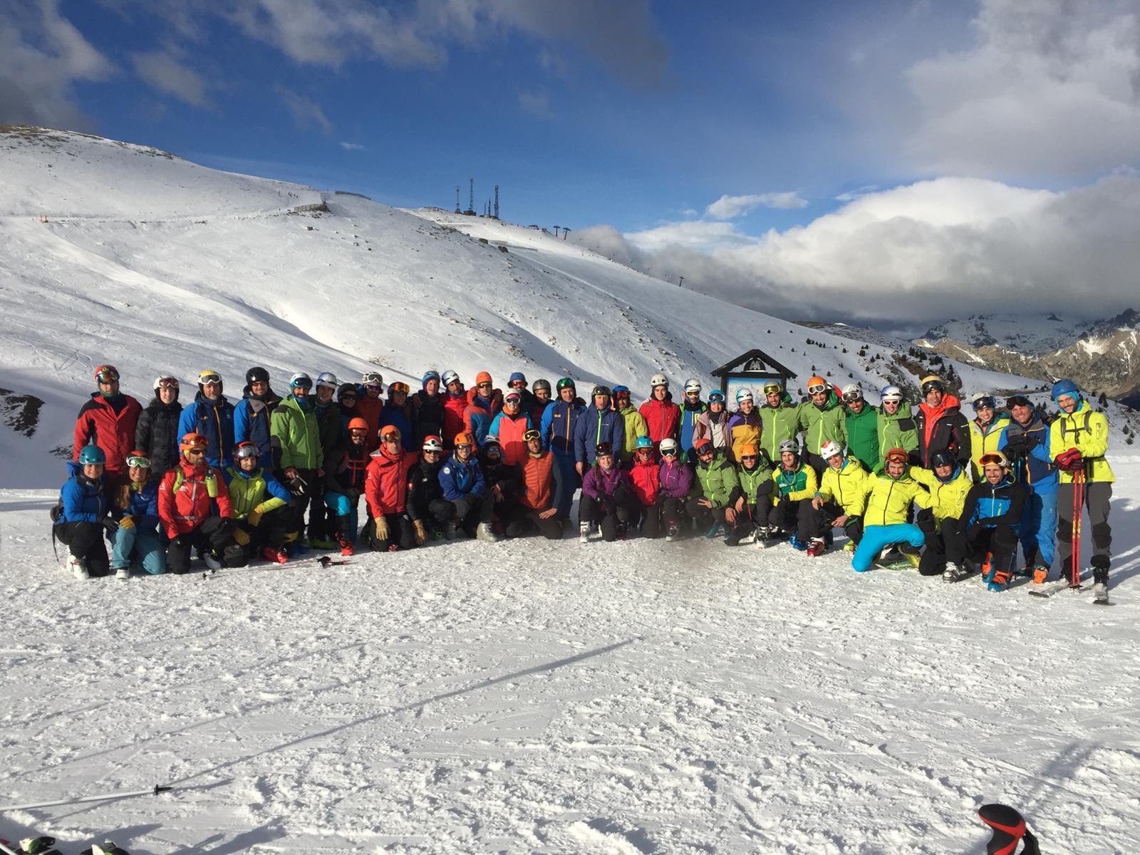 EL EQUIPO NAVARRO DE ALPINISMO PARTICIPÓ EN EL INTERCENTROS FEDME