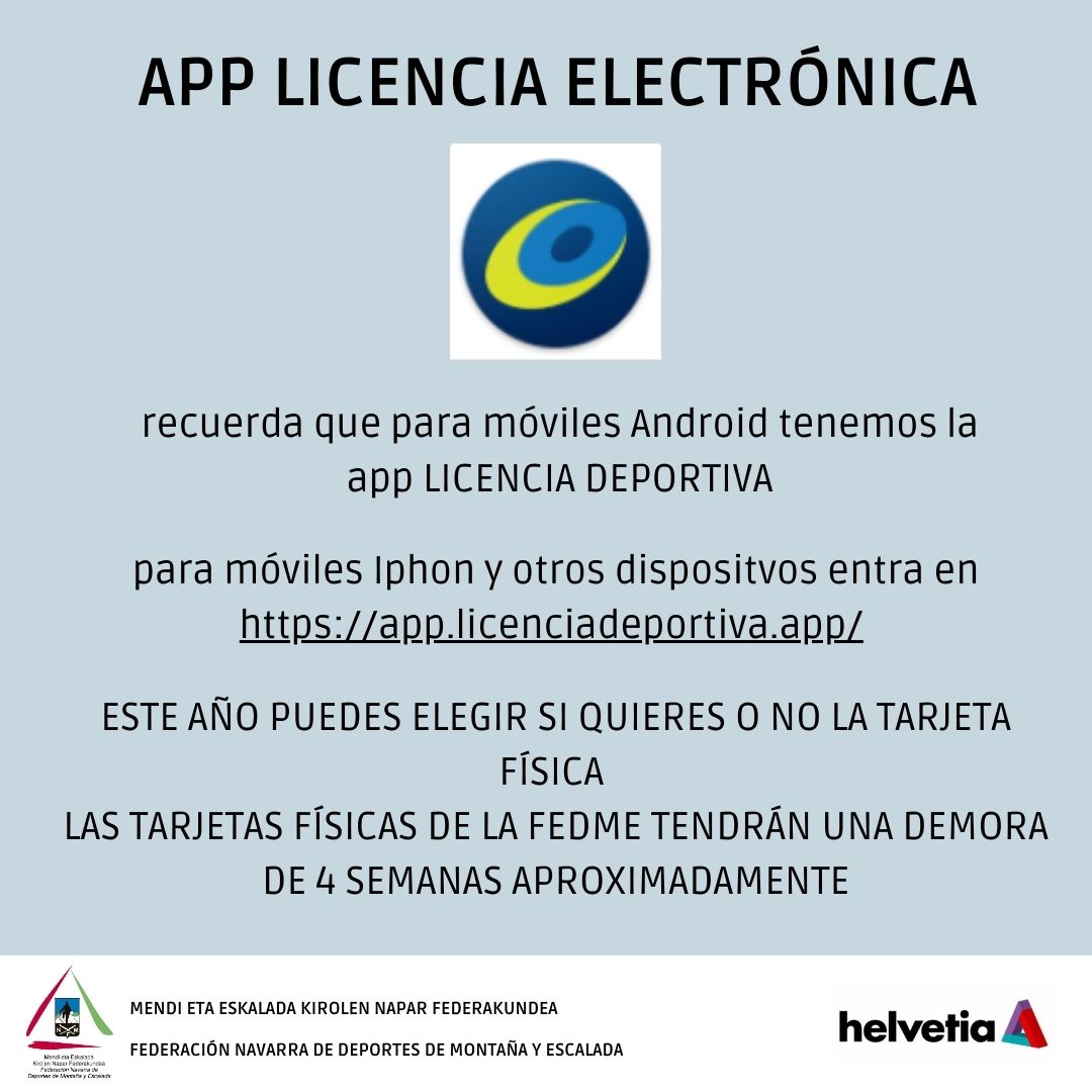 LICENCIAS 2023. EMPEZAMOS EL 13 DE DICIEMBRE