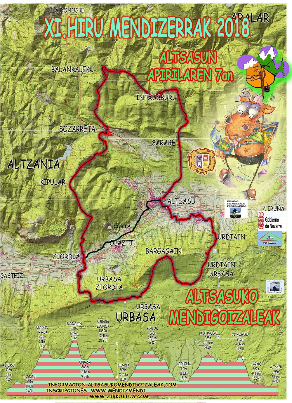 XI. HIRU MENDI ZERRAK 2018