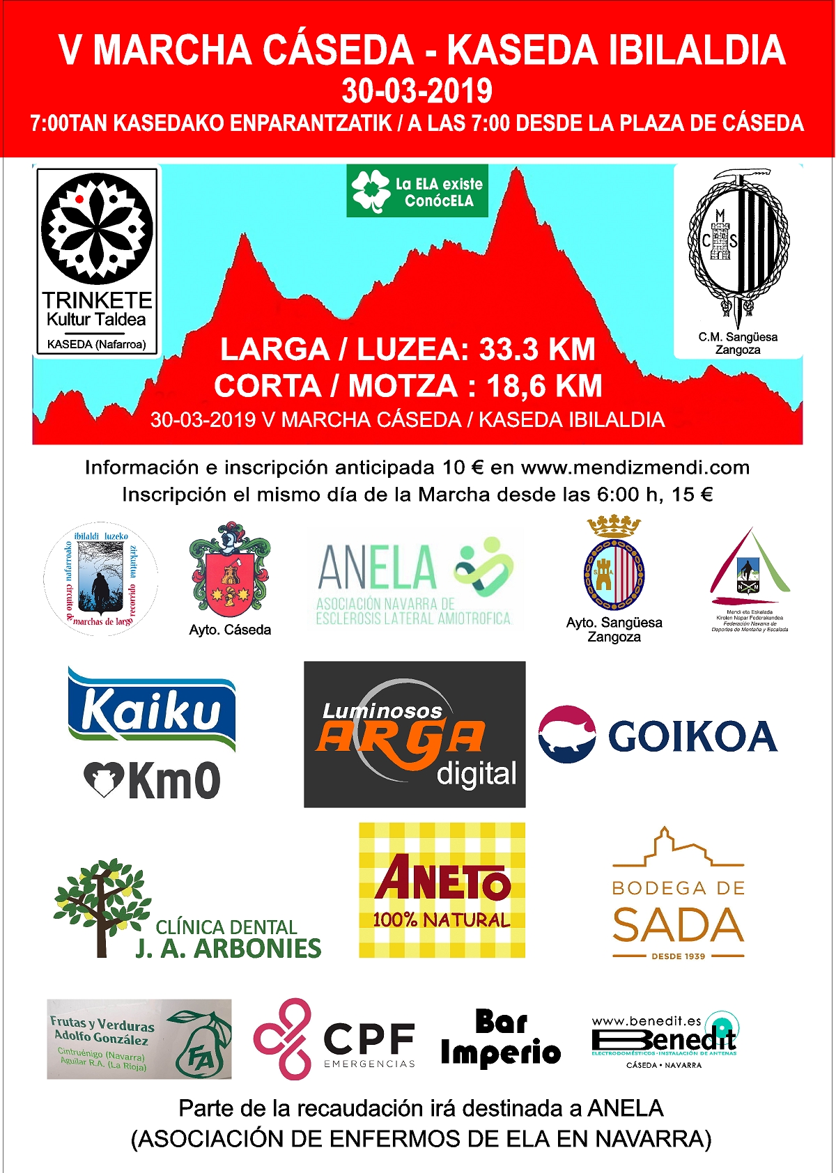 V MARCHA C&Aacute;SEDA - V. KASEDA IBILALDIA