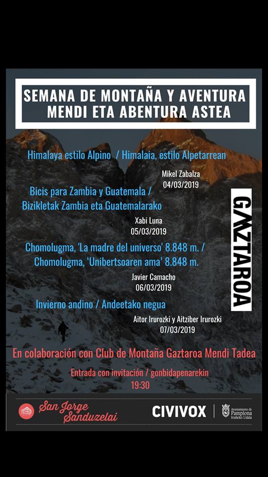 SEMANA DE MONTA&Ntilde;A Y AVENTURA DE GAZTAROA
