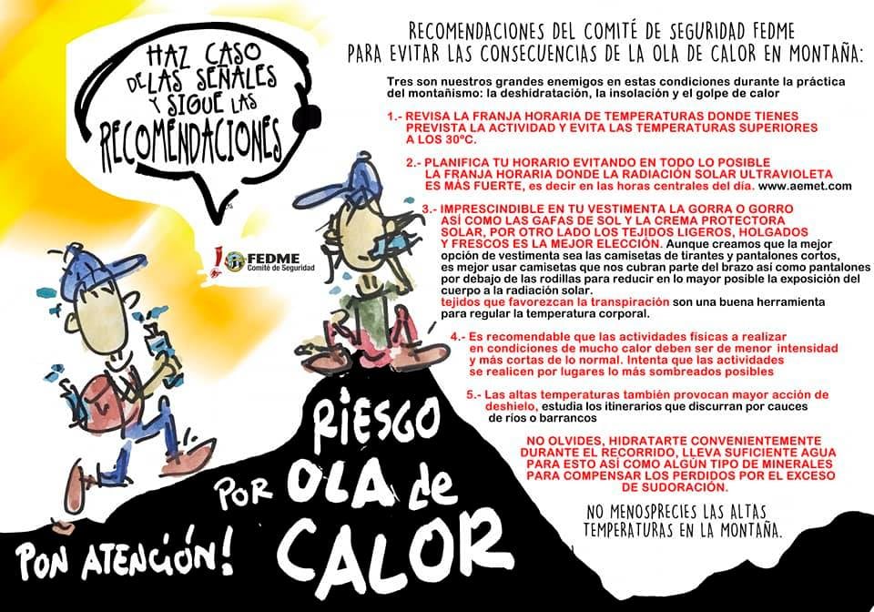 PON ATENCIÓN POR AVISO DE OLA DE CALOR