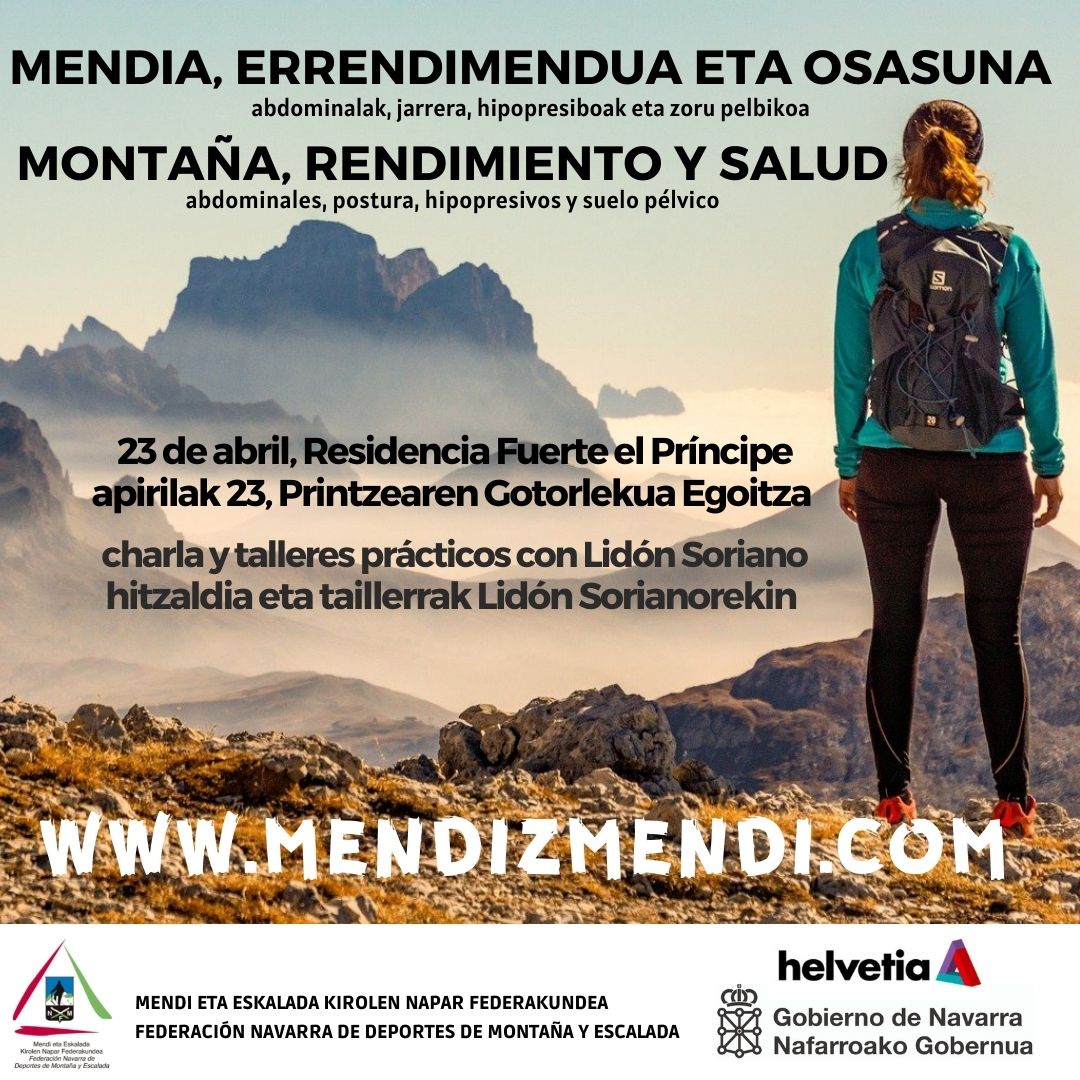 MONTA&Ntilde;A, RENDIMIENTO Y SALUD. CHARLA Y TALLER PR&Aacute;CTICO