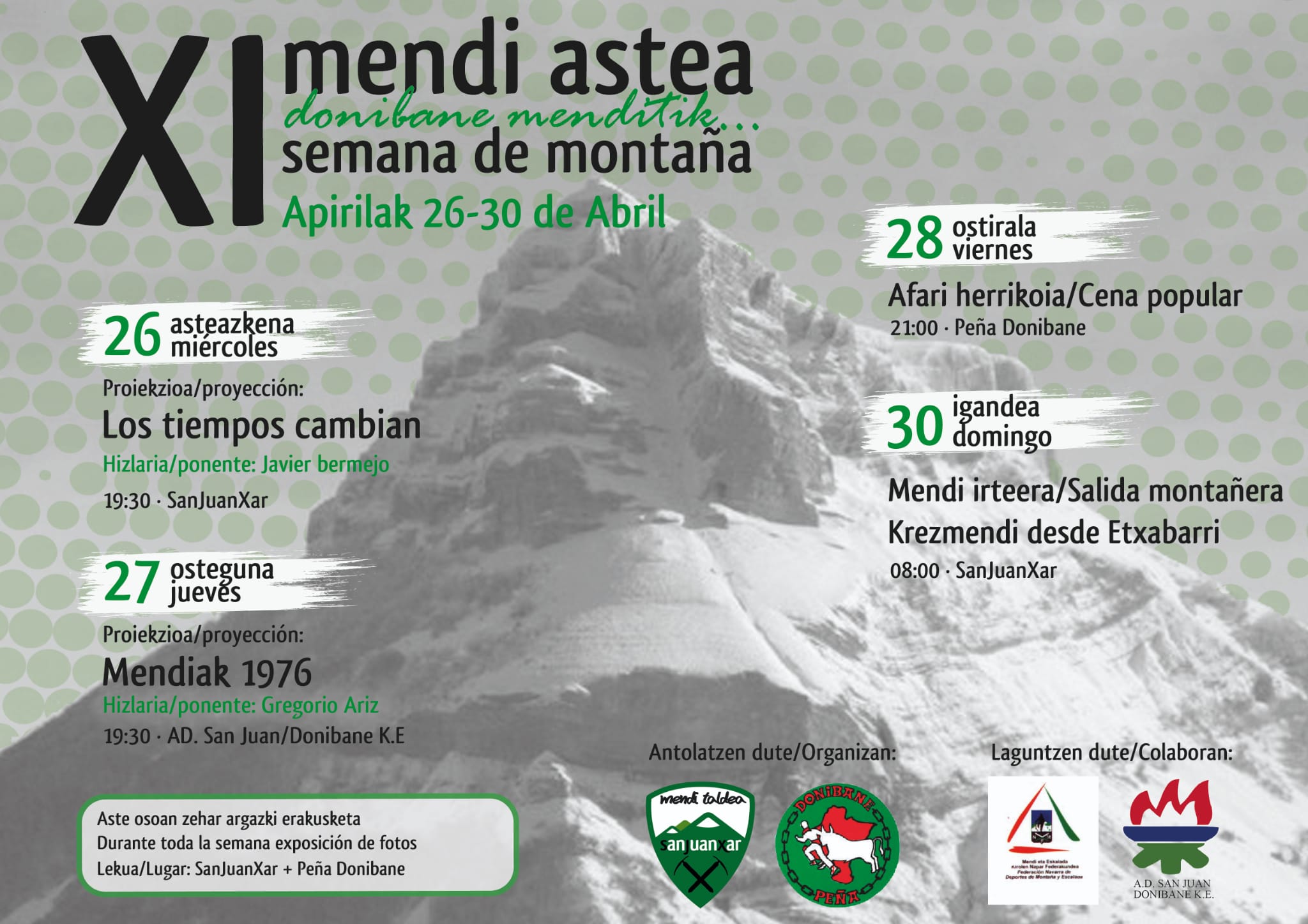 SEMANA MONTA&Ntilde;A SAN JUAN