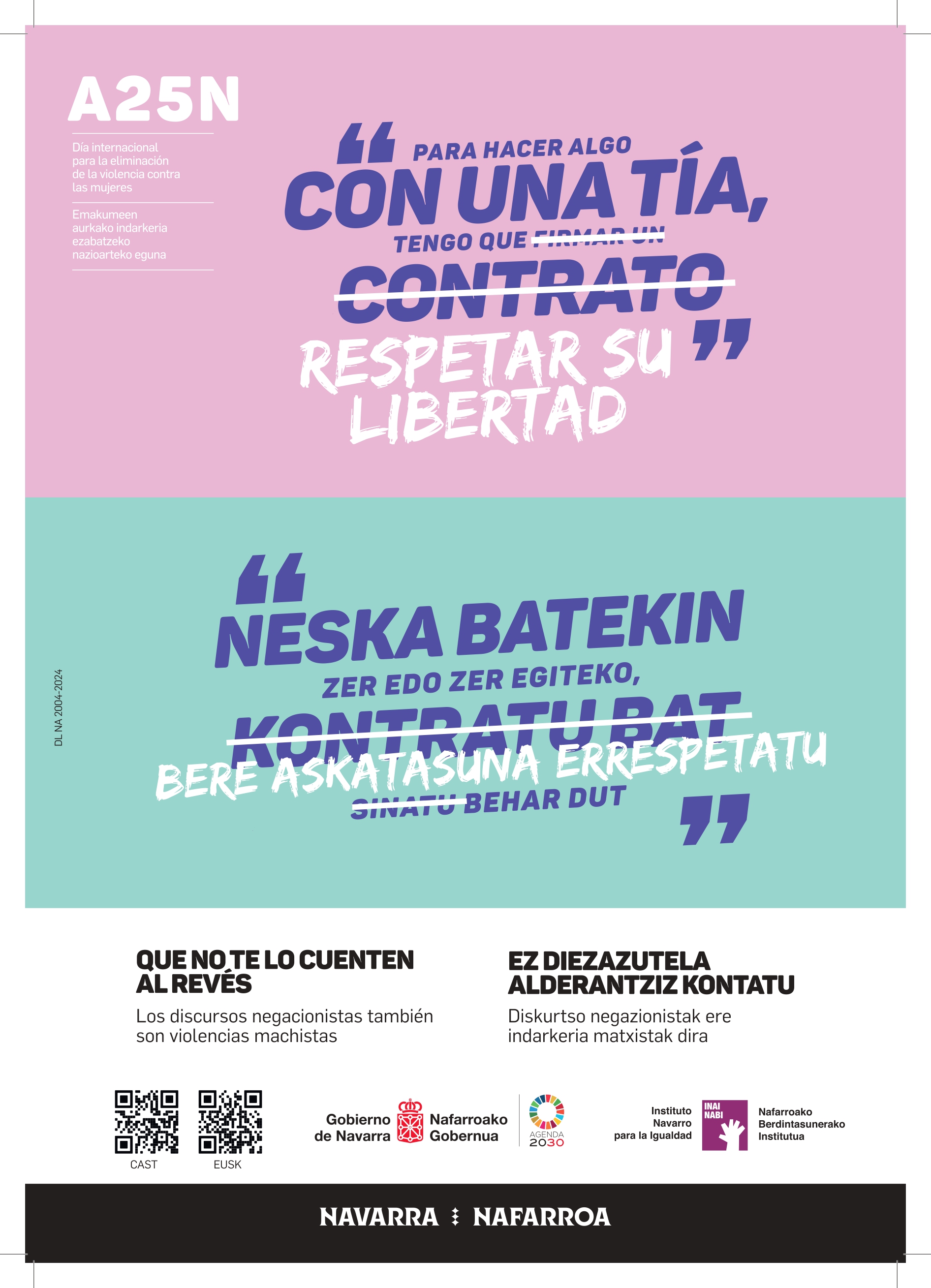 DÍA INTERNACIONAL PARA LA ELIMINACIÓN DE LA VIOLENCIA CONTRA LAS MUJERES