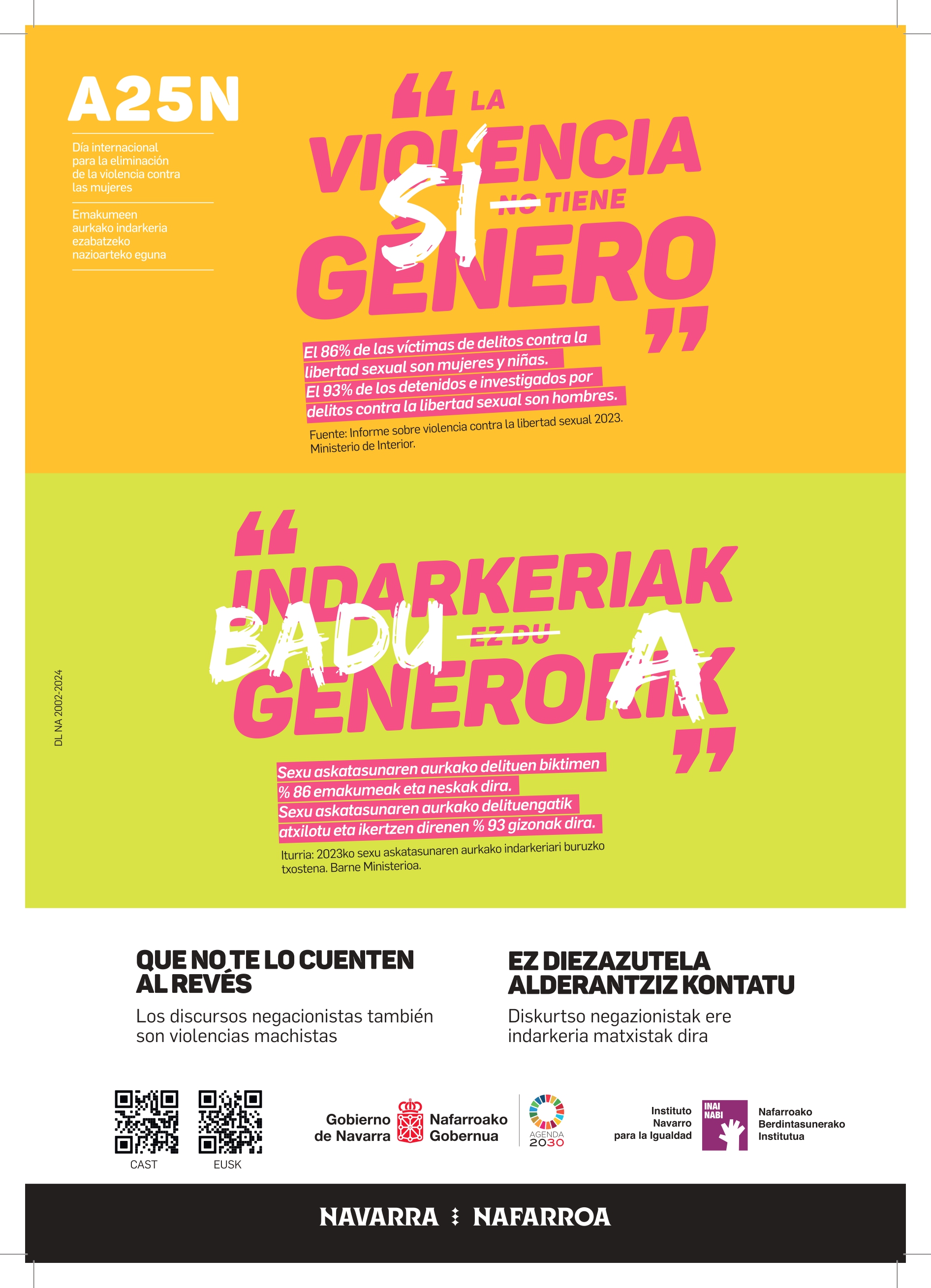 DÍA INTERNACIONAL PARA LA ELIMINACIÓN DE LA VIOLENCIA CONTRA LAS MUJERES