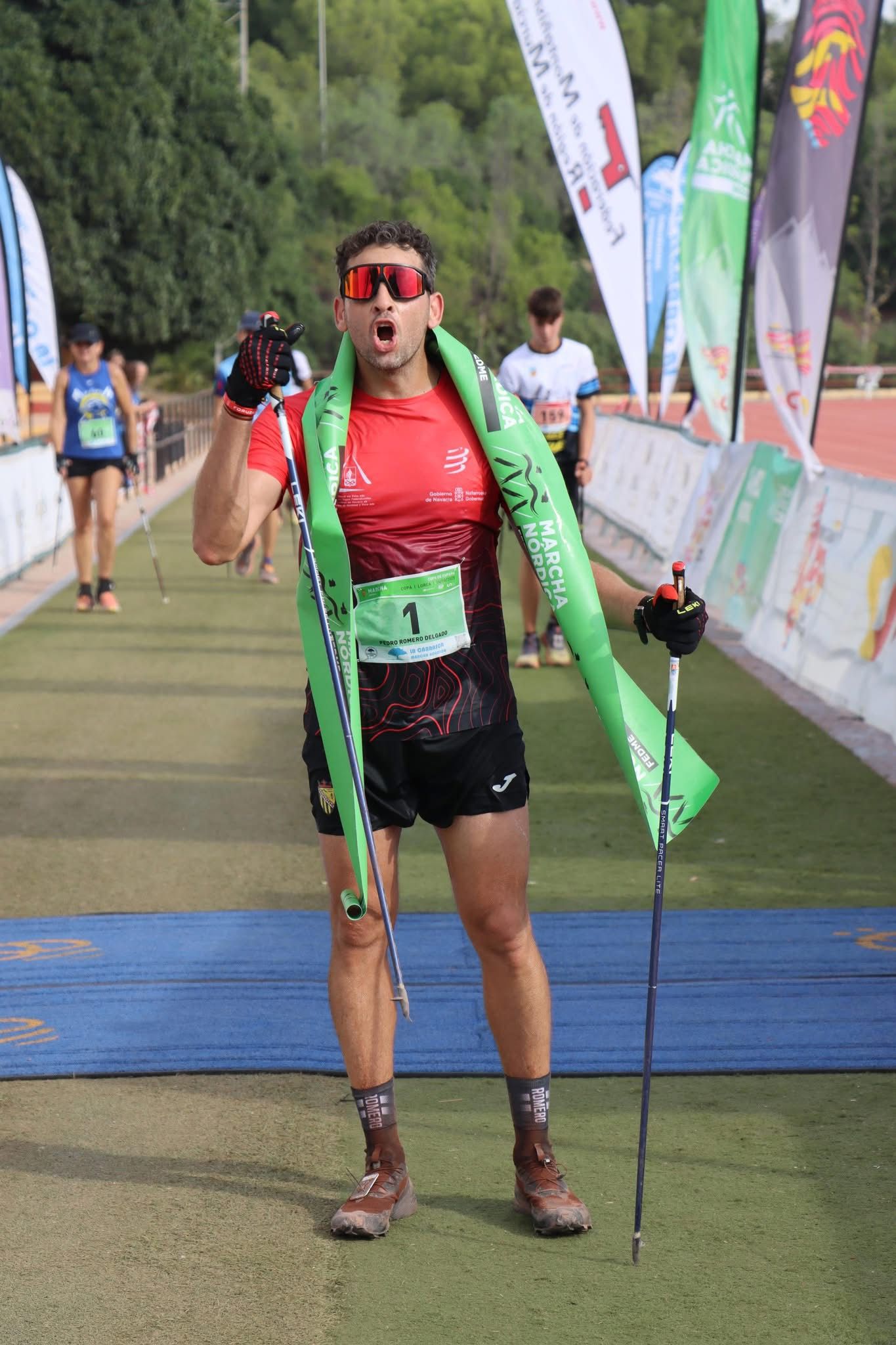 PEDRO ROMERO CAMPEÓN DE LA COPA DE ESPAÑA DE MARCHA NÓRDICA