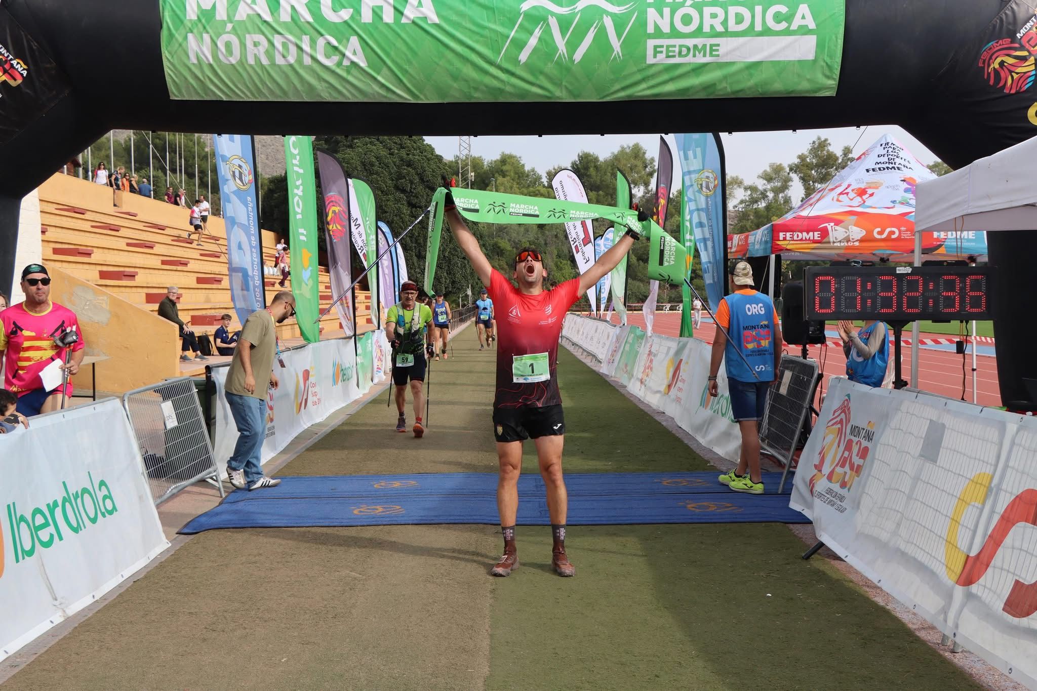 PEDRO ROMERO CAMPEÓN DE LA COPA DE ESPAÑA DE MARCHA NÓRDICA