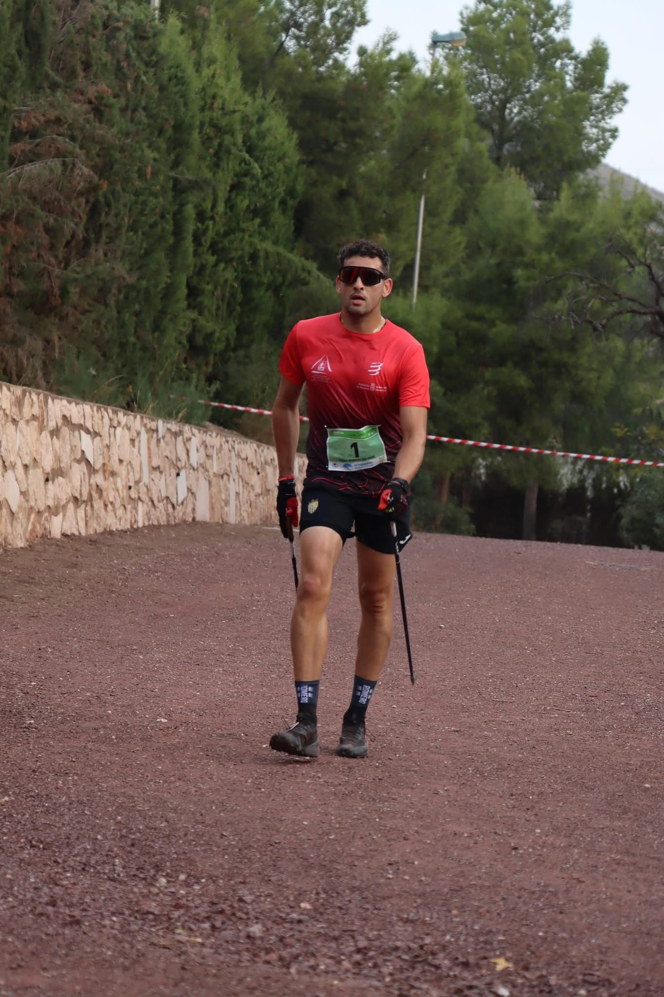 PEDRO ROMERO CAMPEÓN DE LA COPA DE ESPAÑA DE MARCHA NÓRDICA