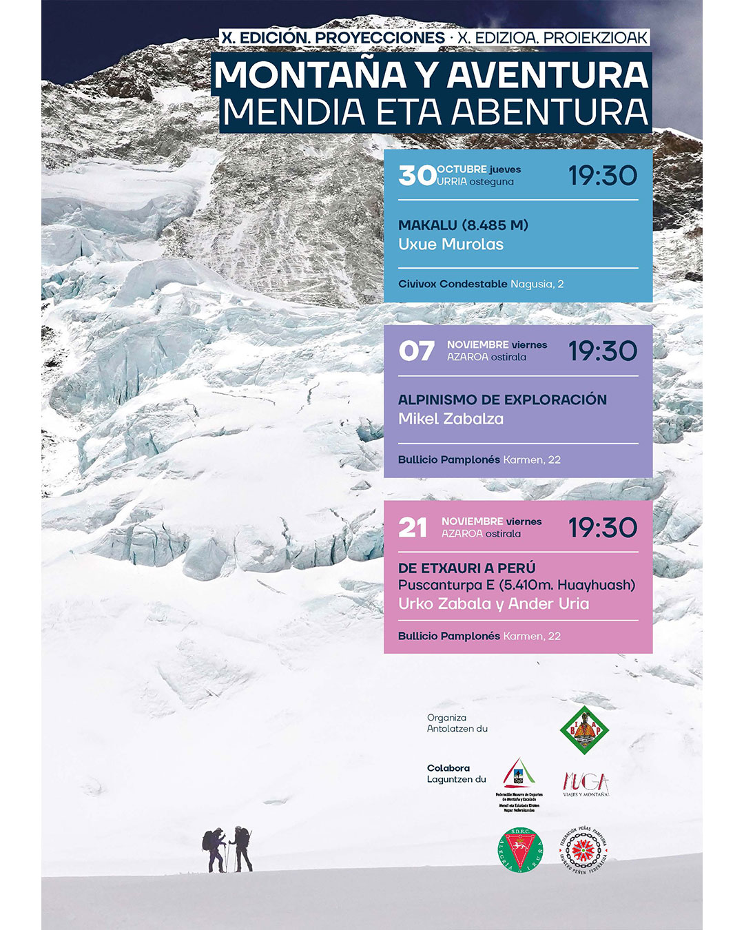 PROYECCIONES MONTAÑA Y AVENTURA