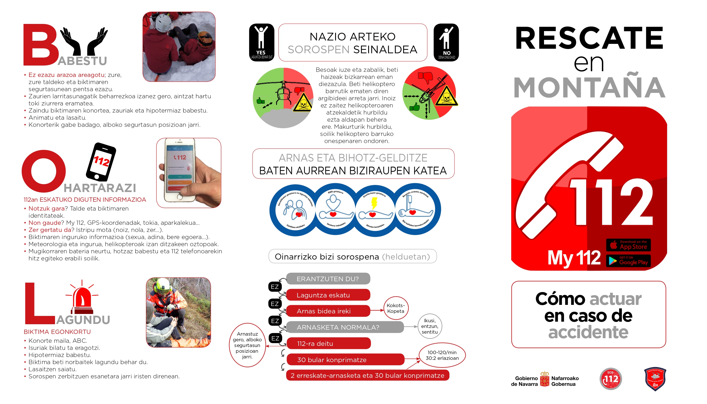 EN LA MONTAÑA, LA SEGURIDAD ES LO PRIMERO