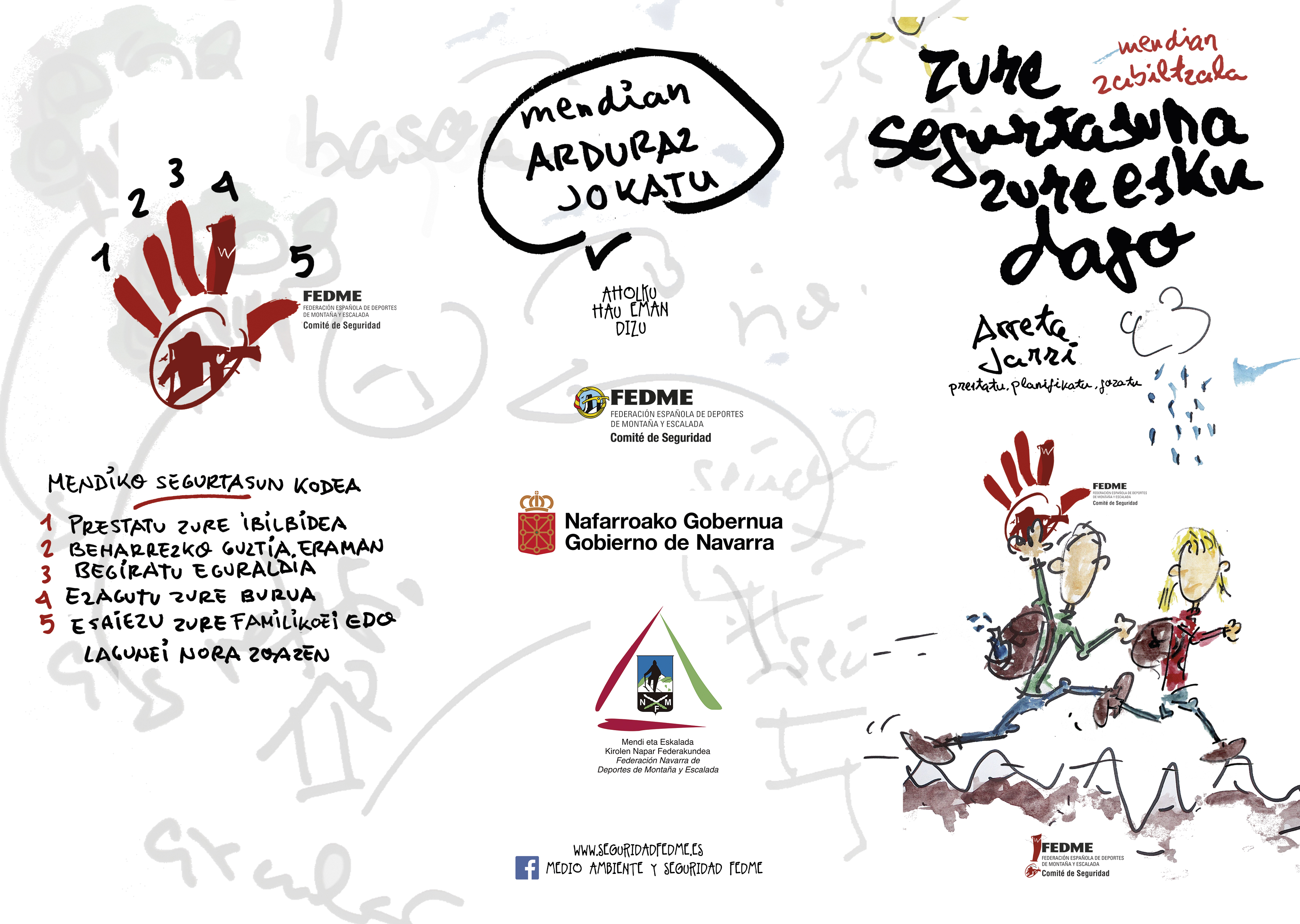 EN LA MONTAÑA, LA SEGURIDAD ES LO PRIMERO