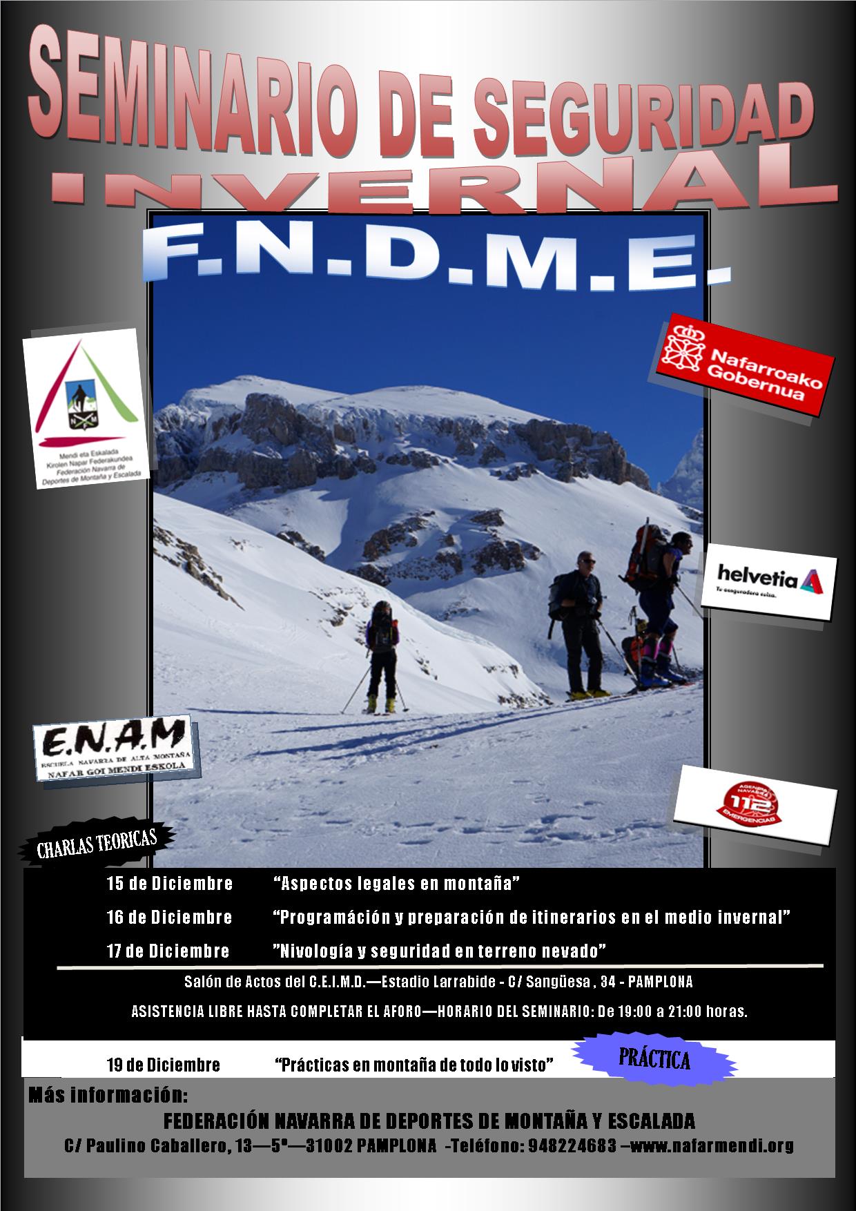 SEMINARIO DE SEGURIDAD INVERNAL