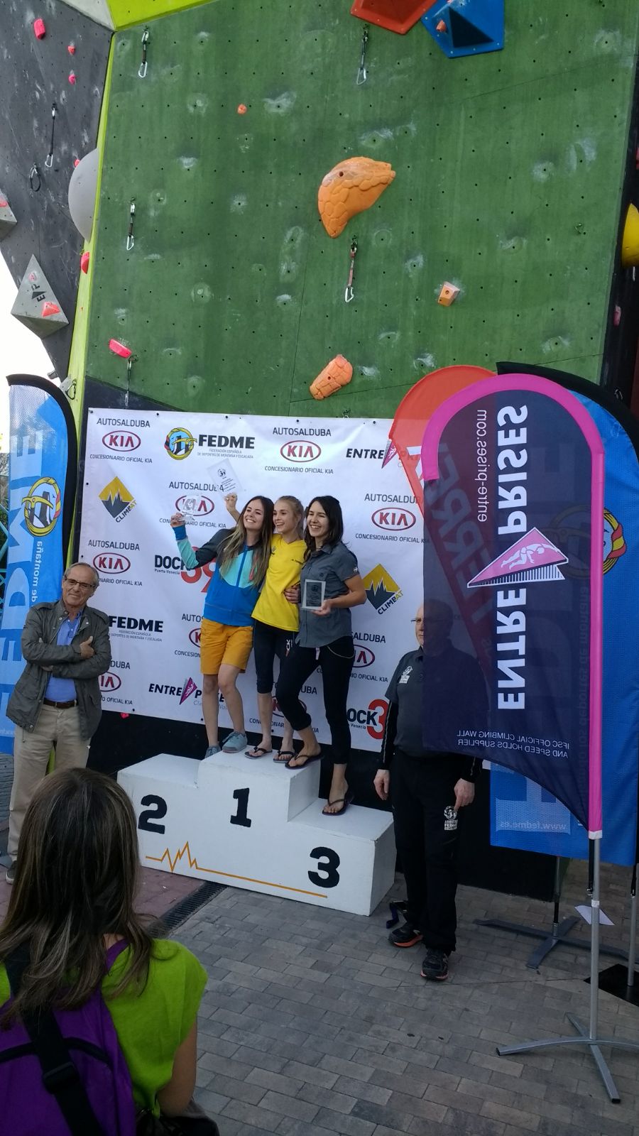 FINAL DE LA COPA ESPA&Ntilde;A DE ESCALADA EN DIFICULTAD