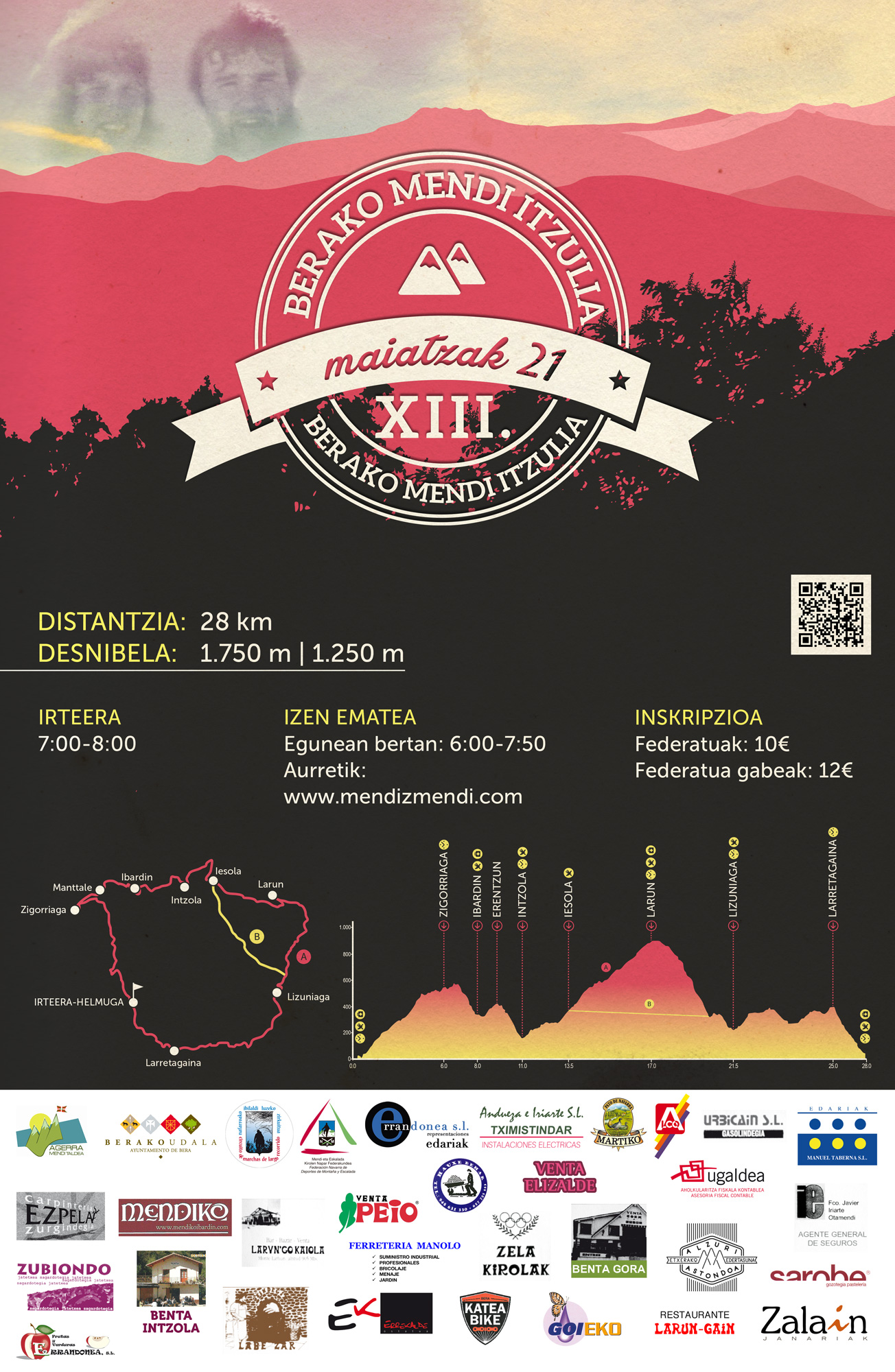 LA MARCHA DE MONTA&Ntilde;A BERAKO ITZULIA