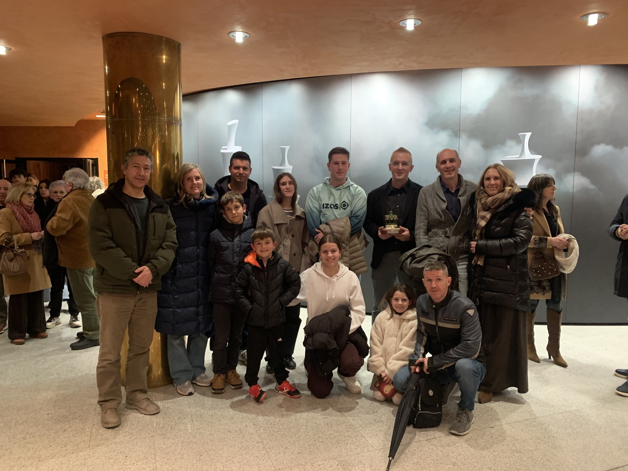 Distinciones al patinaje navarro en el acto de entrega de Galardones y Menciones Deportivas en Tudela