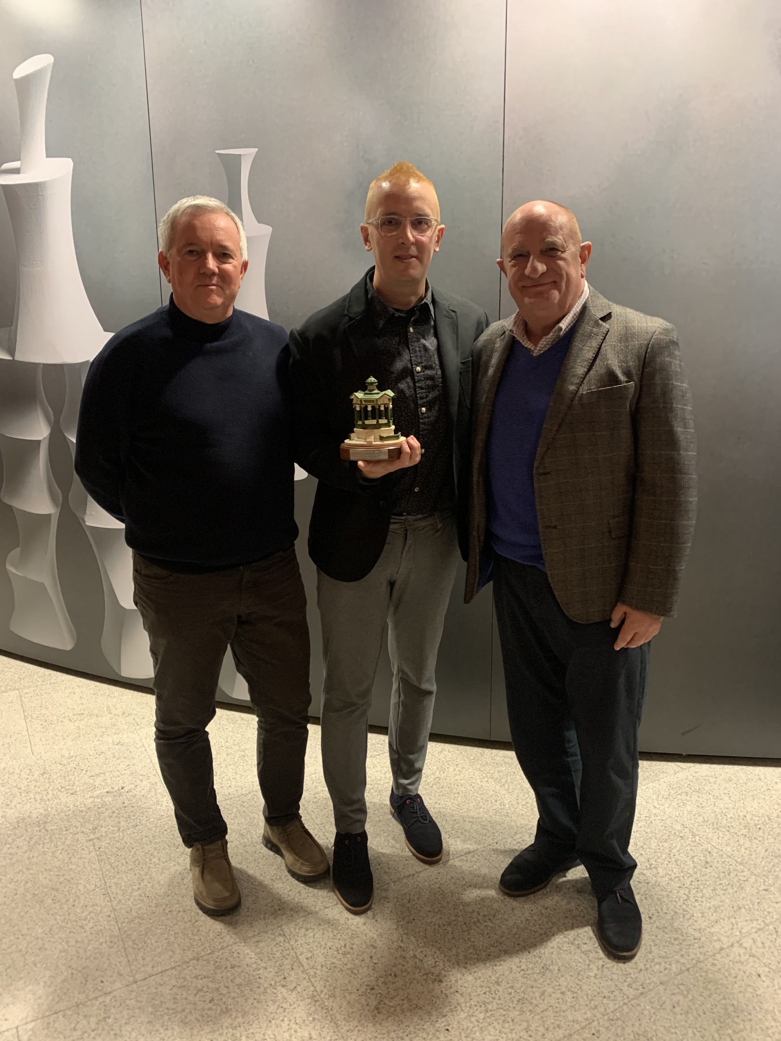 Distinciones al patinaje navarro en el acto de entrega de Galardones y Menciones Deportivas en Tudela