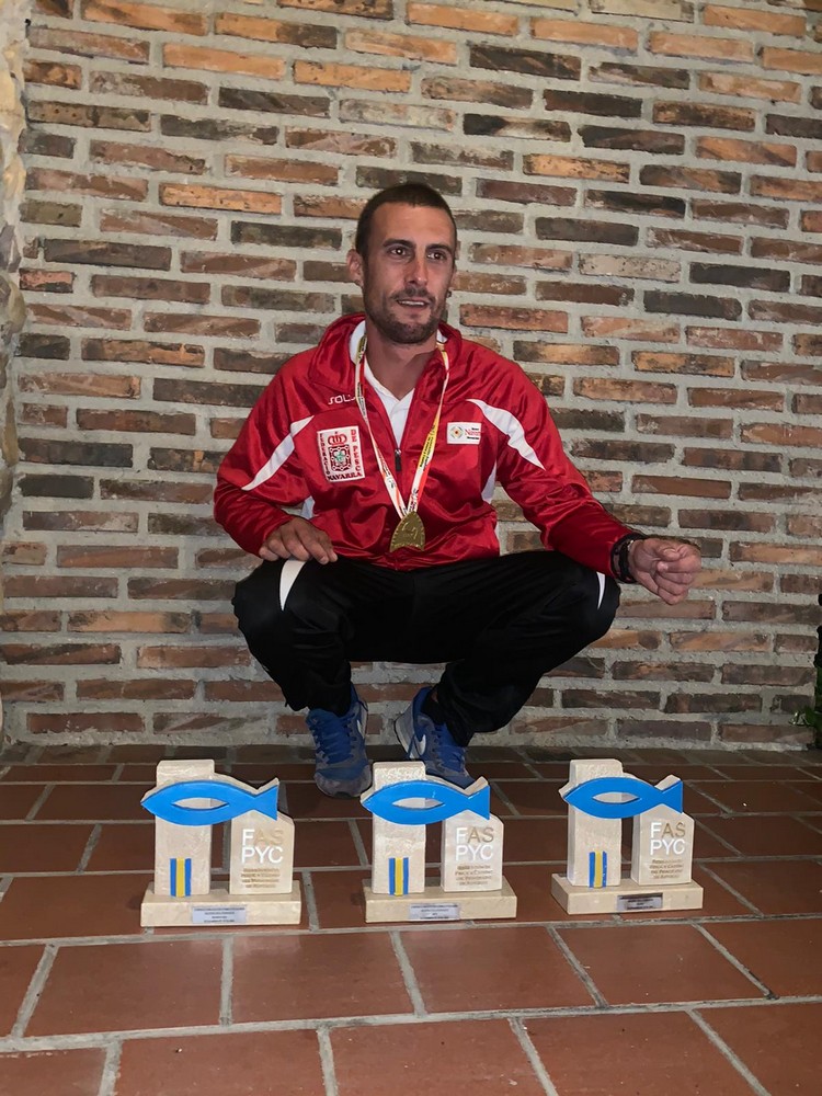 Iker Arbea Aranguren Campe&oacute;n de Espa&ntilde;a de Salm&oacute;nidos Lance