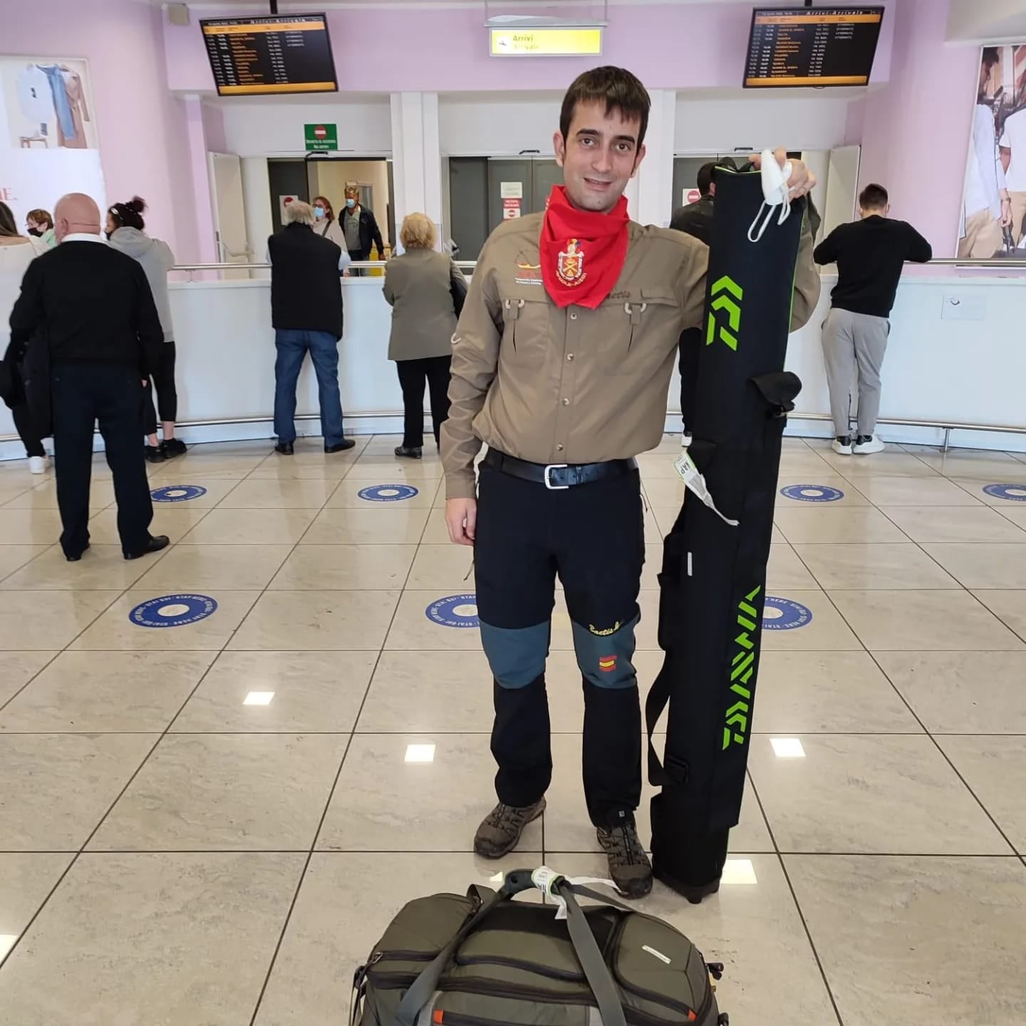 Un pescador navarro rumbo al mundial