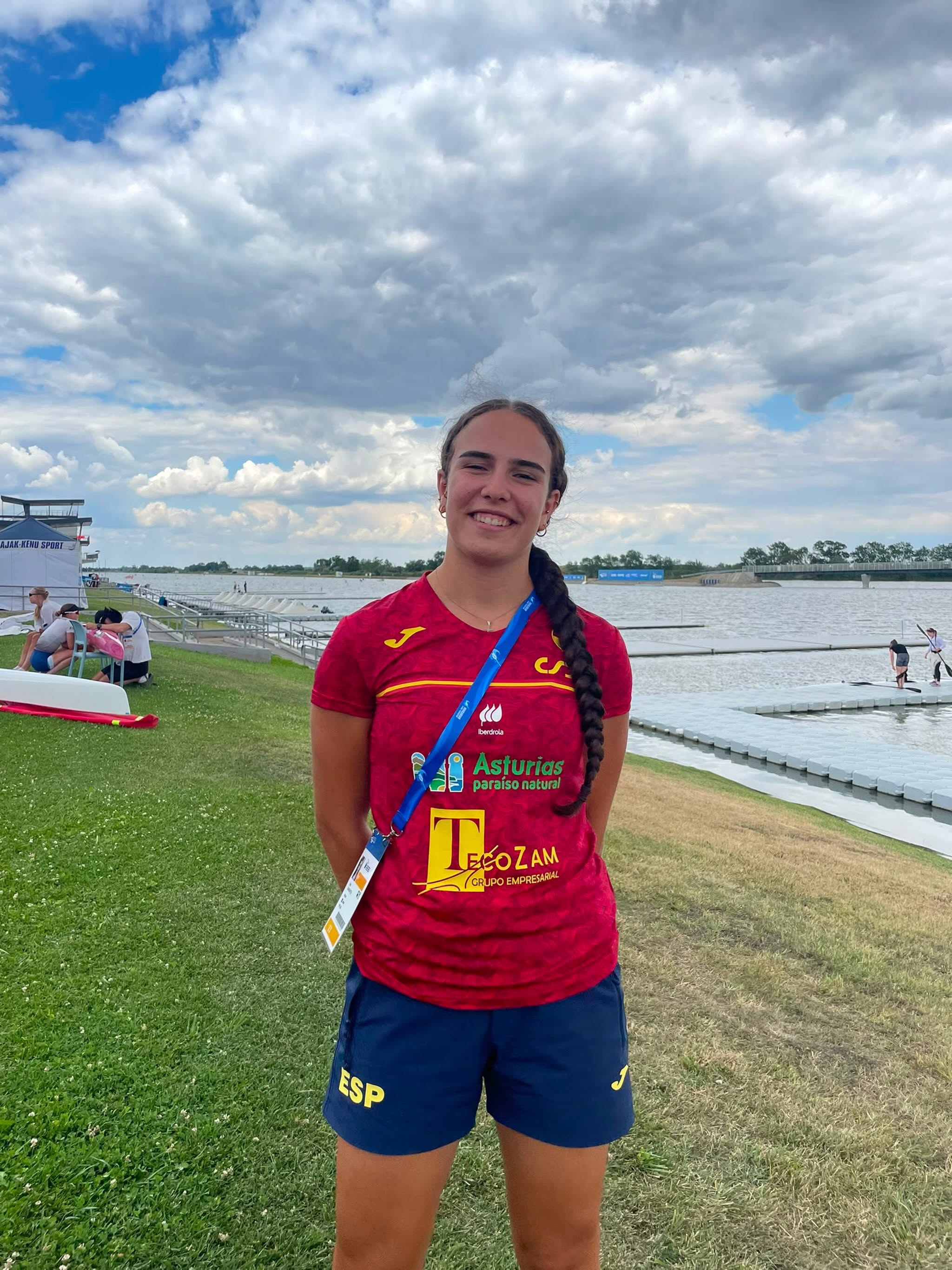 Ain&eacute; Sanmart&iacute;n, preparada para el Campeonato de Europa de Sprint