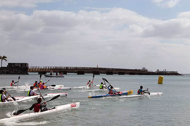 Amaia Osaba sube al podio en la Atlantic Ocean Surfski Lanzarote
