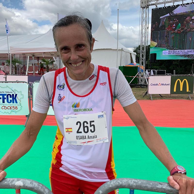 Medalla al M&eacute;rito Deportivo para Amaia Osaba