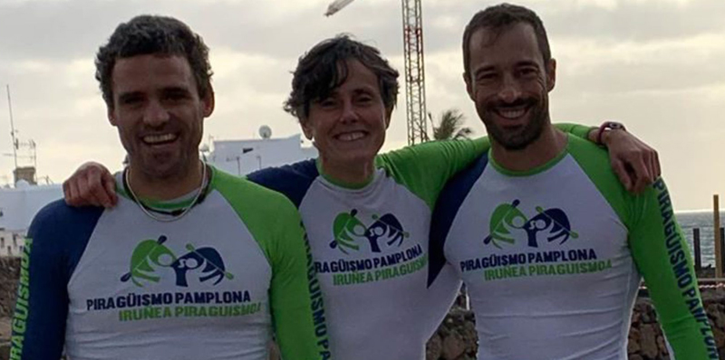 Presencia navarra en la Atlantic Ocean Surfski