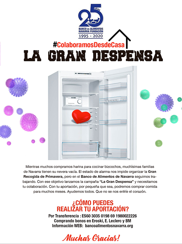 Colaboraci&oacute;n con el Banco de Alimentos