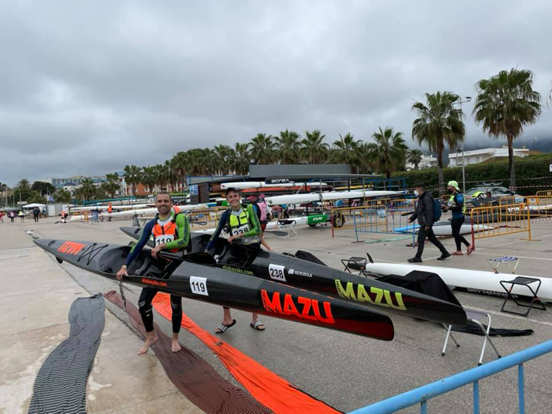 Triplete navarro en la Copa de Espa&ntilde;a de Kayak de Mar