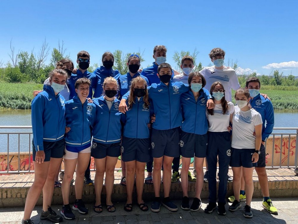 Buenos resultados de los palistas navarros en el Campeonato de Espa&ntilde;a de Media Marat&oacute;n