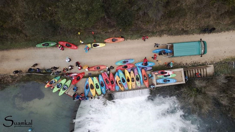 Riezu acogió el Campeonato Navarro de Aguas Bravas