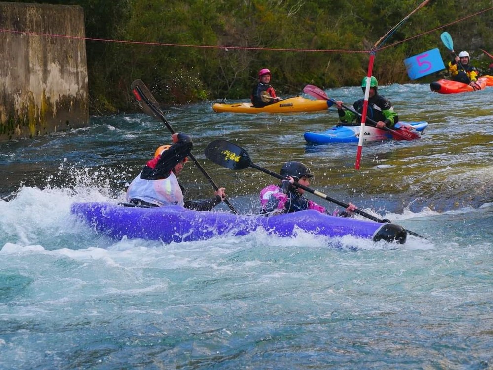 Riezu acogió el Campeonato Navarro de Aguas Bravas