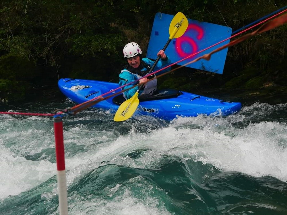 Riezu acogió el Campeonato Navarro de Aguas Bravas