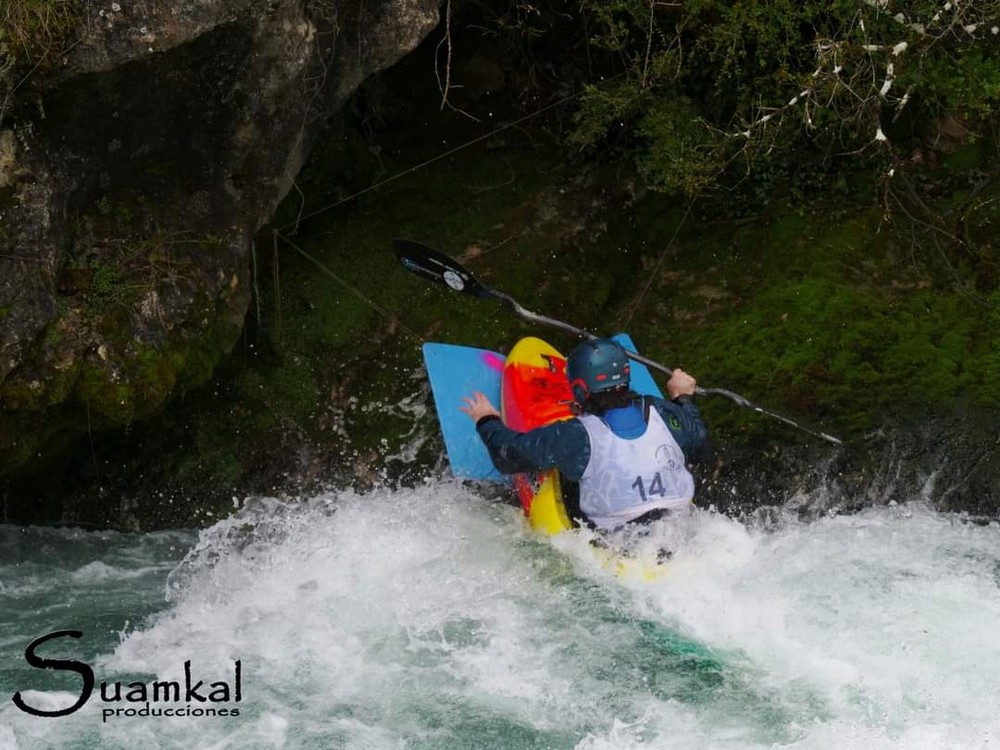 Riezu acogió el Campeonato Navarro de Aguas Bravas