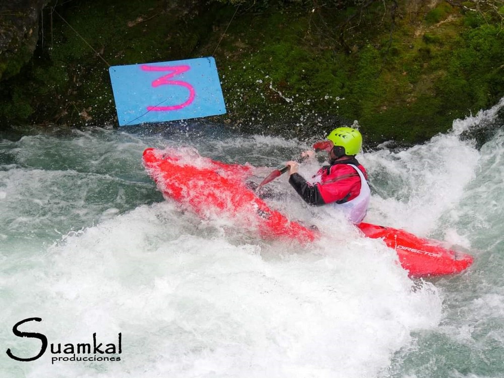 Riezu acogió el Campeonato Navarro de Aguas Bravas