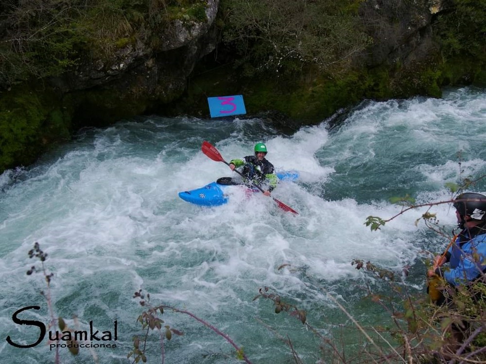 Riezu acogió el Campeonato Navarro de Aguas Bravas