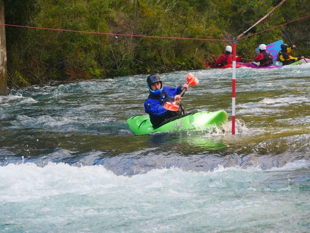 Riezu acogió el Campeonato Navarro de Aguas Bravas