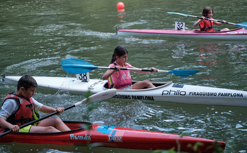 Regata Final de los Juegos Deportivos de Navarra.