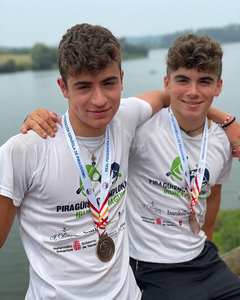 Bronce para el Club Pirag&uuml;ismo Pamplona en el Campeonato de Espa&ntilde;a de Sprint Ol&iacute;mpico