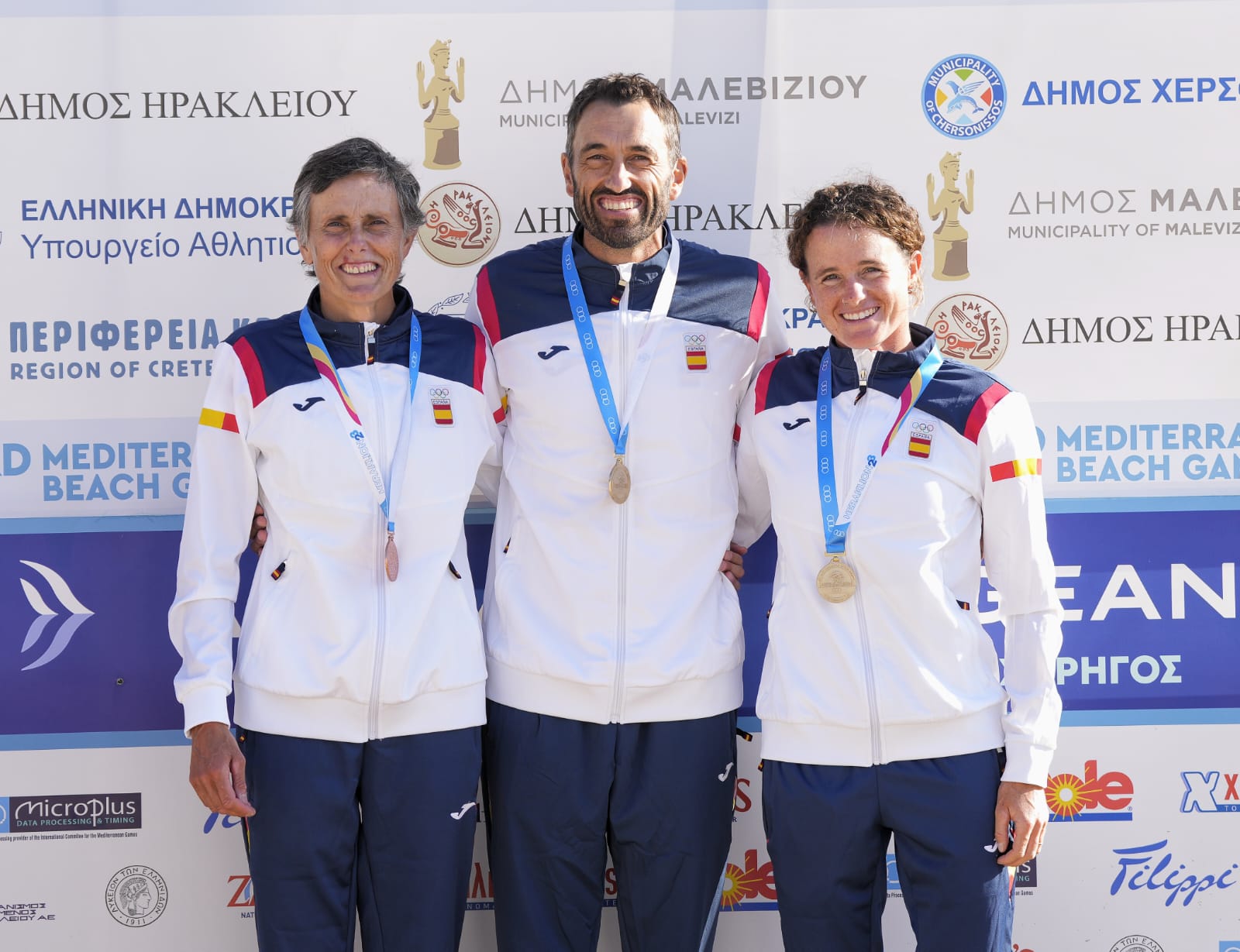 Amaia Osaba consigui&oacute; la medalla de bronce en los Juegos Mediterr&aacute;neos de Playa 2023