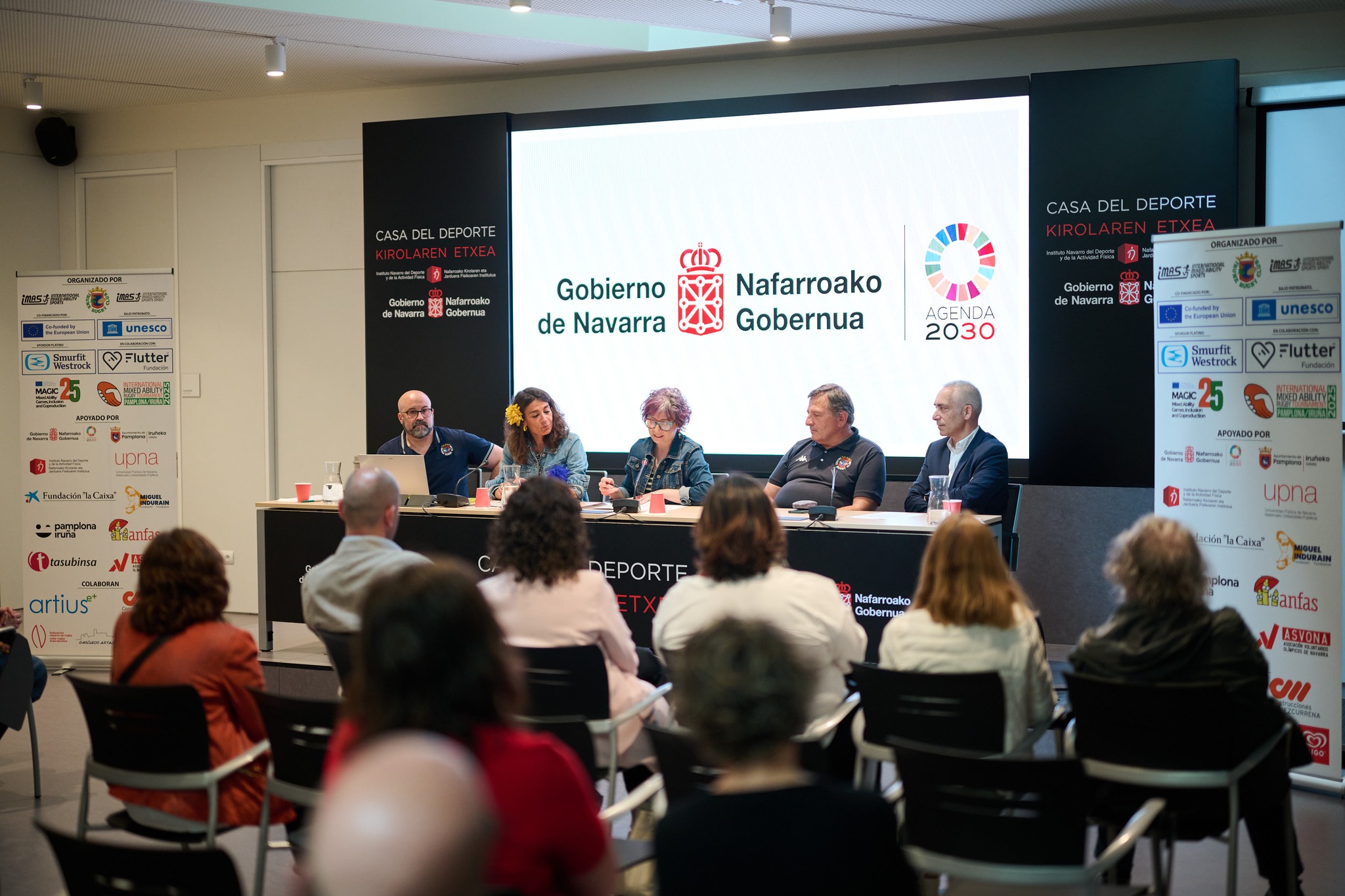 Ayer se presentó la 4ª edición del IMART y los Juegos MAGIC, que se celebrarán en Pamplona del 22 al 27 de junio