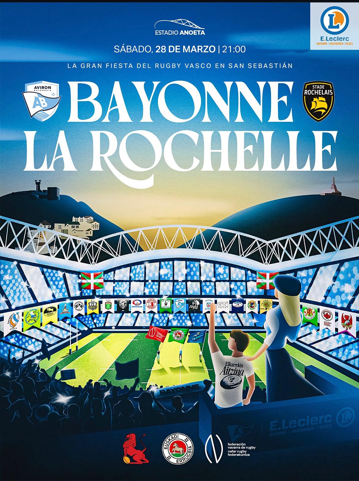 Personas premiadas en el sorteo de entradas Bayonne - La Rochelle