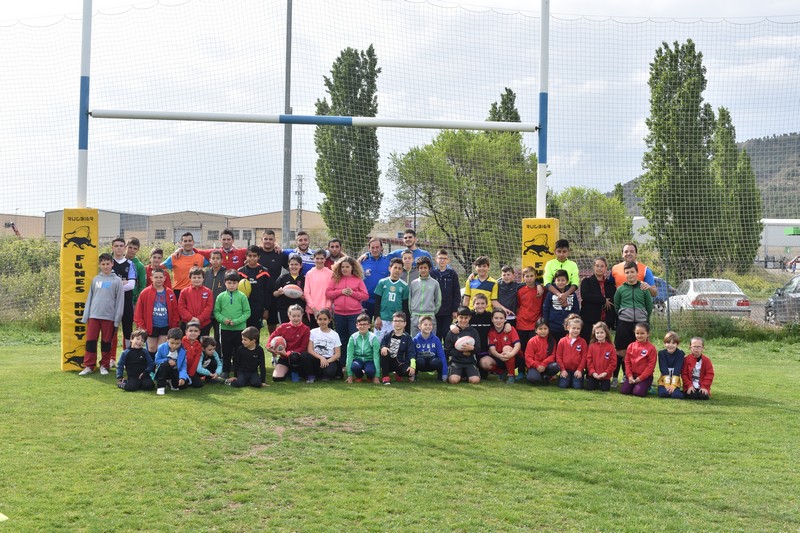 Sesenta deportistas en el Campus de Semana Santa del CM Funes Rugby