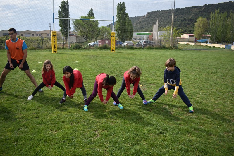 Sesenta deportistas en el Campus de Semana Santa del CM Funes Rugby