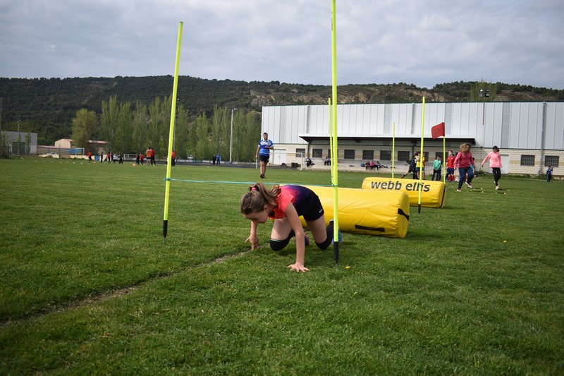 Sesenta deportistas en el Campus de Semana Santa del CM Funes Rugby