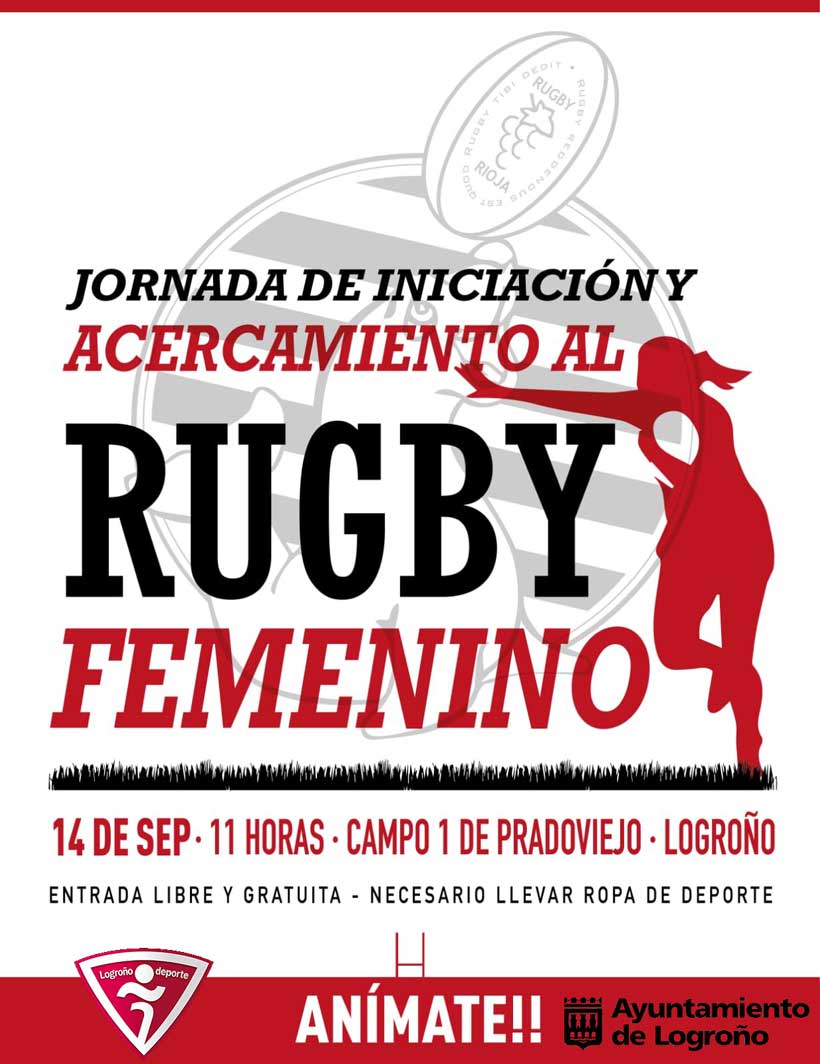 El RC Rioja organiza una jornada de iniciaci&oacute;n al rugby femenino