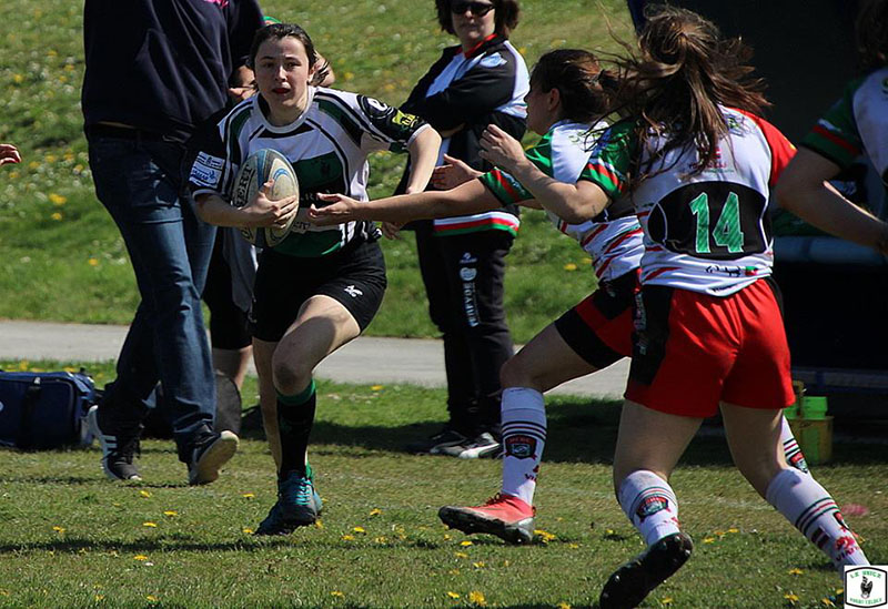 Partido redondo de la &Uacute;nica Femenino ante Hernani