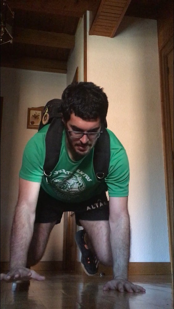 #yoentrenoencasa con Aritz Carbayo