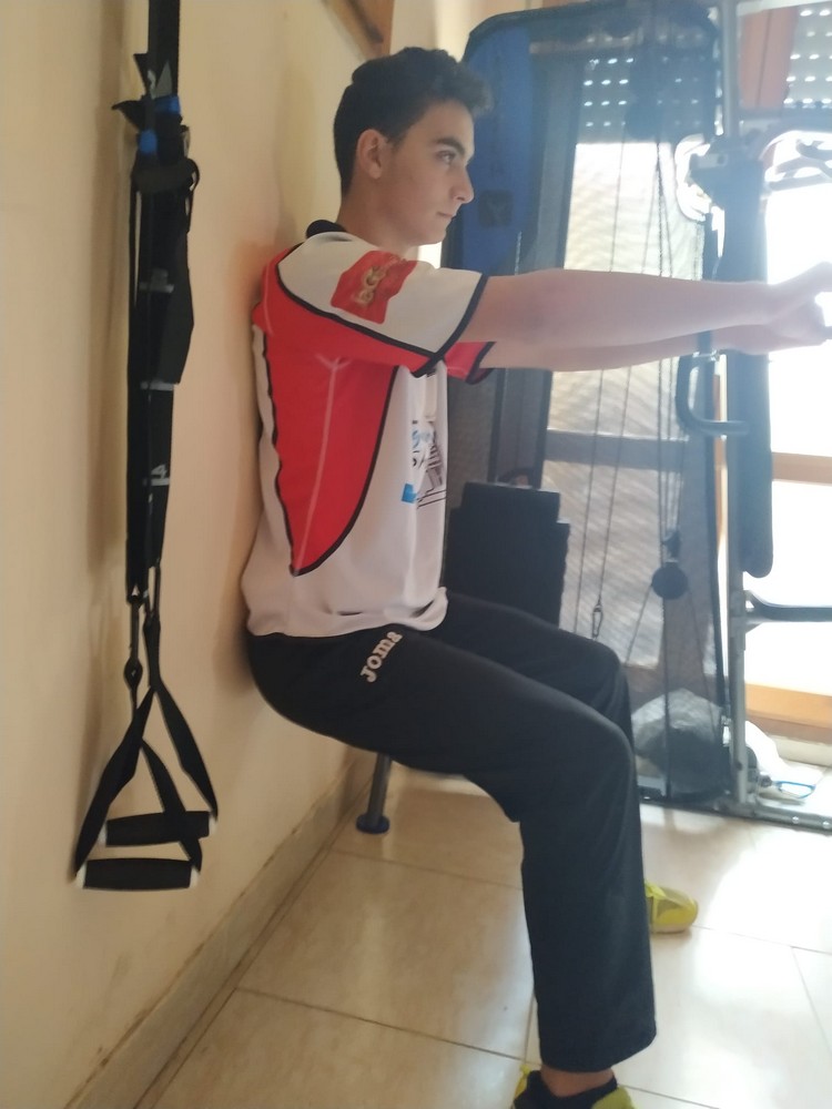 #yoentrenoencasa con Borja L&oacute;pez