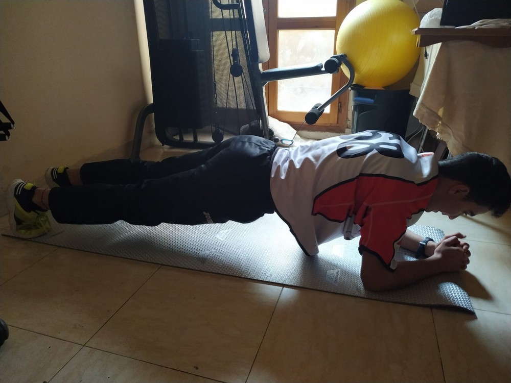 #yoentrenoencasa con Borja López